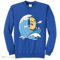 Taco Surfer Surfing Funny Sweatshirt thumb 0