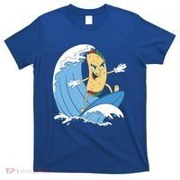 Taco Surfer Surfing Funny T-Shirt thumb 0