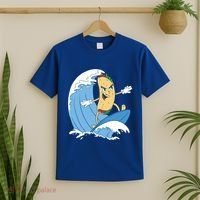 Taco Surfer Surfing Funny T-Shirt thumb 2