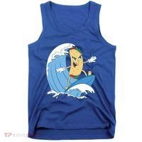 Taco Surfer Surfing Funny Tank Top thumb 0