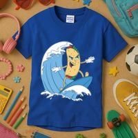 Taco Surfer Surfing Funny Kids T-Shirt thumb 3