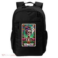 The Stoner Skeleton Tarot Card Funny 420 Cannabis Backpack thumb 0