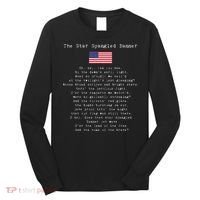The Star Spangled Banner Patriotic Usa Long Sleeve Shirt thumb 0