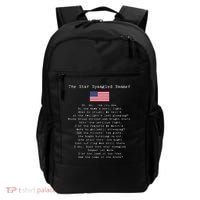 The Star Spangled Banner Patriotic Usa Backpack thumb 0