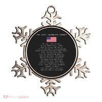 The Star Spangled Banner Patriotic Usa Ornament thumb 0