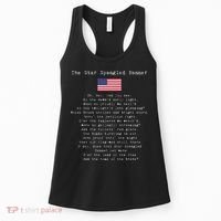 The Star Spangled Banner Patriotic Usa Women's Tank Top thumb 0