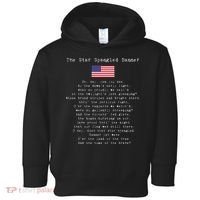 The Star Spangled Banner Patriotic Usa Toddler Hoodie thumb 0