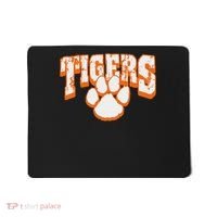 Tigers School Spirit Mascot Back To School Orange Mousepad thumb 0