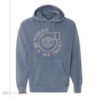 Turbo Snail Sound Tuner Jdm Comfort Colors Garment-Dyed Hooded Sweatshirt thumb 0