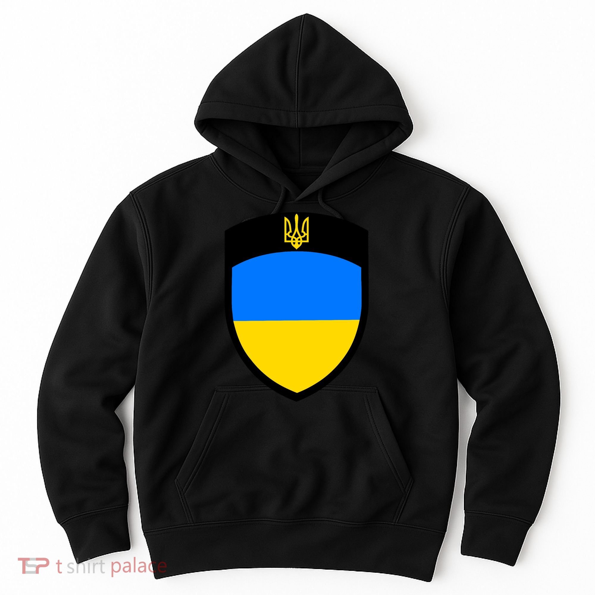 Tactical Shield Support 5 11 Ukraine Volodymyr Zelenskyy Trident Military Hoodie