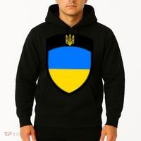 Tactical Shield Support 5 11 Ukraine Volodymyr Zelenskyy Trident Military Hoodie thumb 2