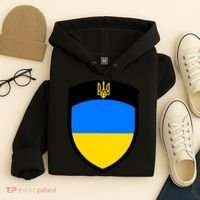 Tactical Shield Support 5 11 Ukraine Volodymyr Zelenskyy Trident Military Hoodie thumb 4