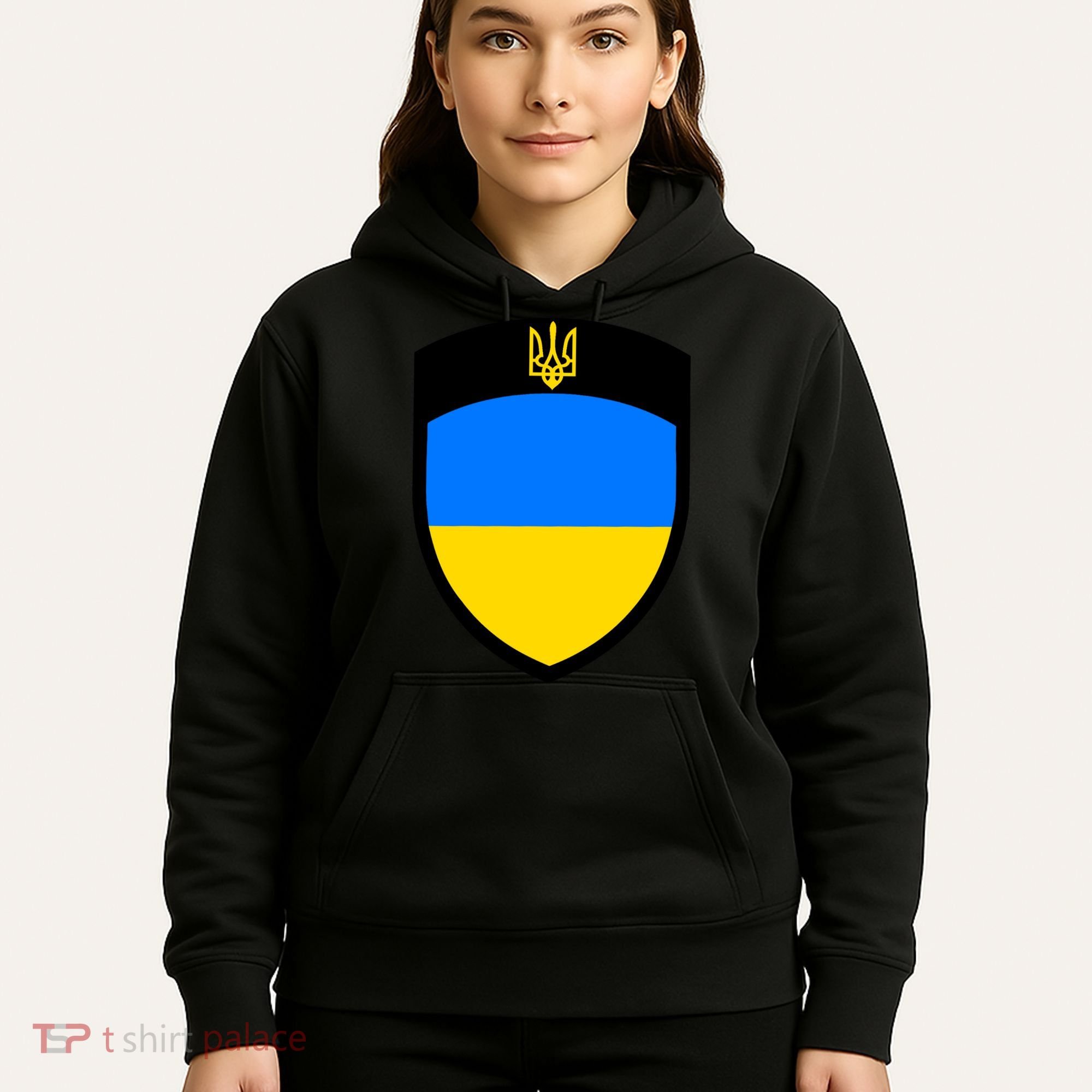 Tactical Shield Support 5 11 Ukraine Volodymyr Zelenskyy Trident Military Hoodie
