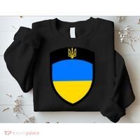 Tactical Shield Support 5 11 Ukraine Volodymyr Zelenskyy Trident Military Sweatshirt thumb 2