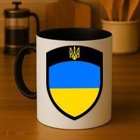 Tactical Shield Support 5 11 Ukraine Volodymyr Zelenskyy Trident Military Coffee Mug thumb 4