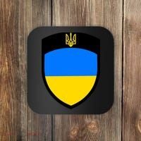 Tactical Shield Support 5 11 Ukraine Volodymyr Zelenskyy Trident Military Coaster thumb 0