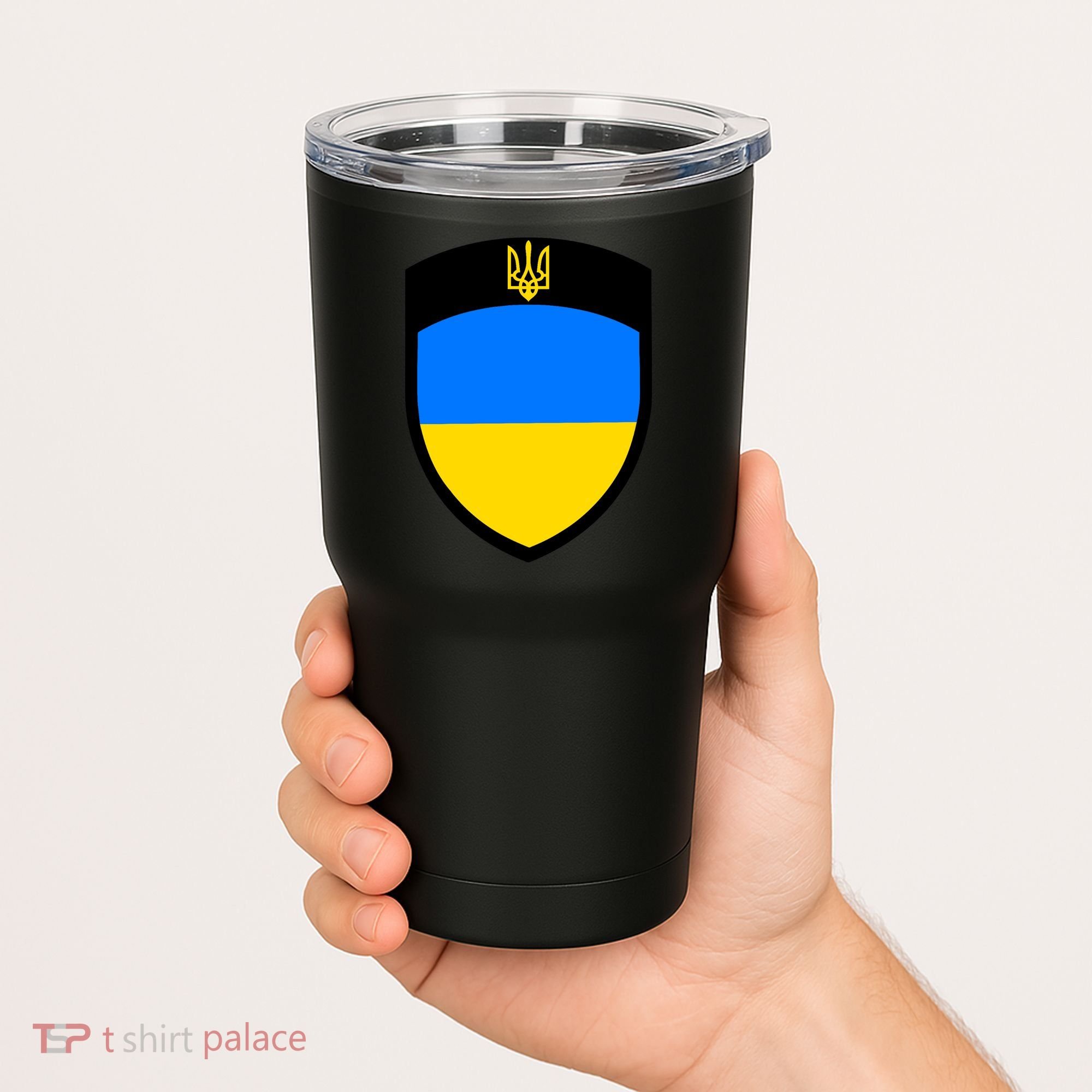 Tactical Shield Support 5 11 Ukraine Volodymyr Zelenskyy Trident Military Tumbler
