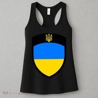 Tactical Shield Support 5 11 Ukraine Volodymyr Zelenskyy Trident Military Women's Tank Top thumb 3
