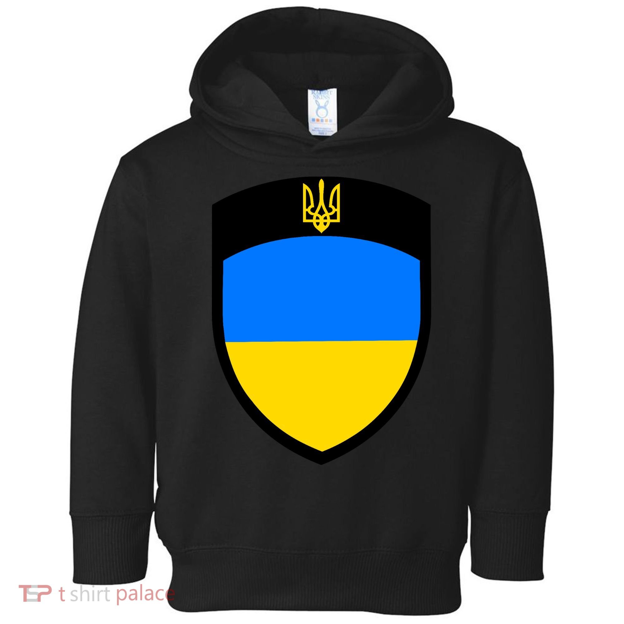 Tactical Shield Support 5 11 Ukraine Volodymyr Zelenskyy Trident Military Toddler Hoodie