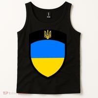Tactical Shield Support 5 11 Ukraine Volodymyr Zelenskyy Trident Military Tank Top thumb 2