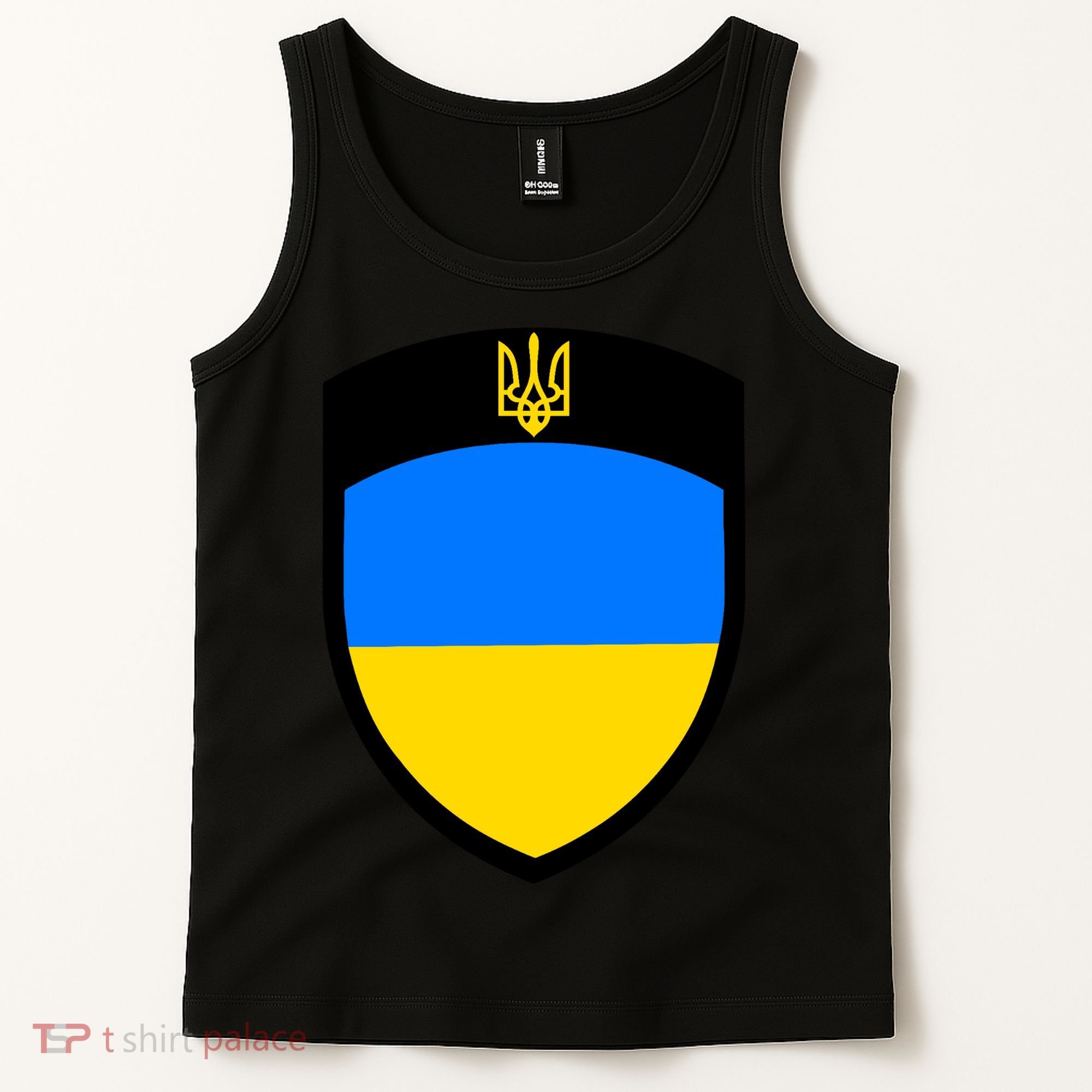 Tactical Shield Support 5 11 Ukraine Volodymyr Zelenskyy Trident Military Tank Top