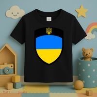 Tactical Shield Support 5 11 Ukraine Volodymyr Zelenskyy Trident Military Toddler T-Shirt thumb 3