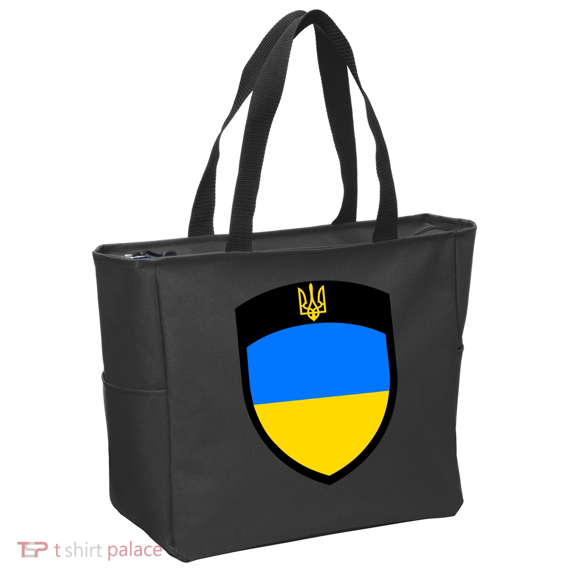 Tactical Shield Support 5 11 Ukraine Volodymyr Zelenskyy Trident Military Tote Bag