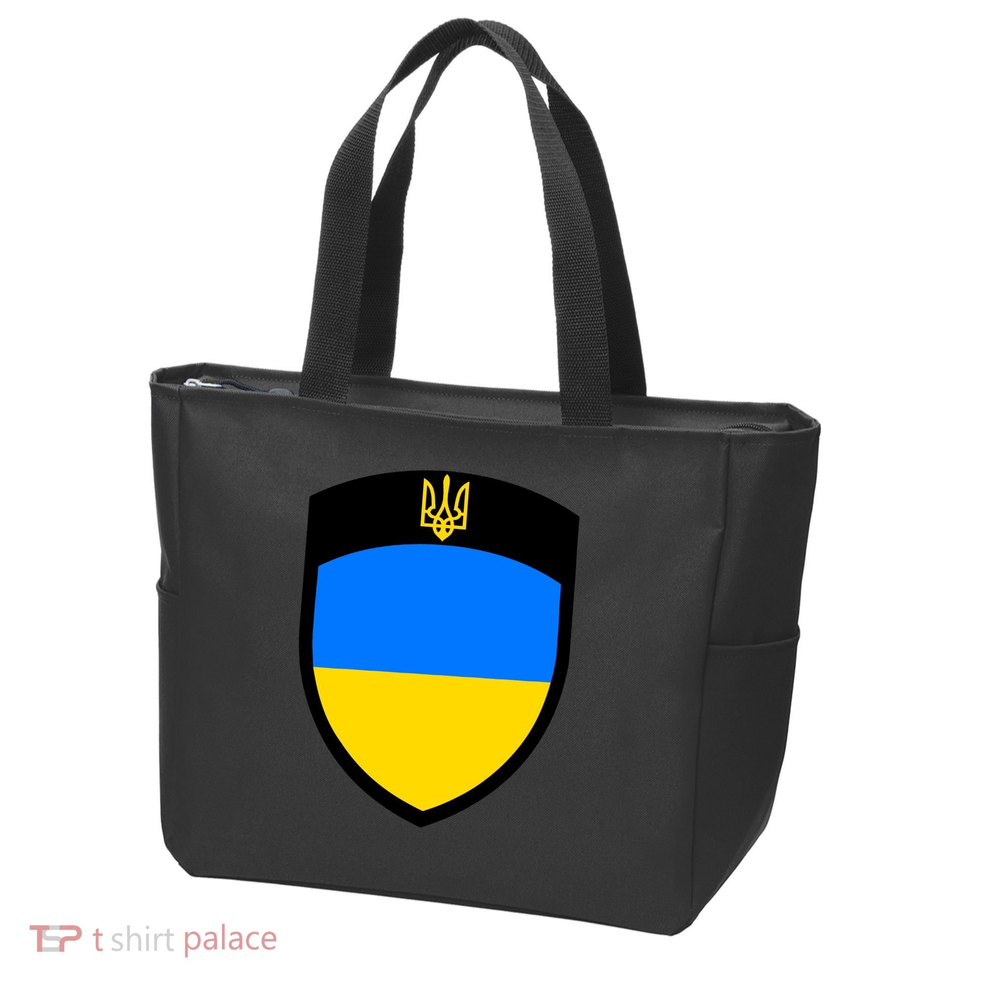 Tactical Shield Support 5 11 Ukraine Volodymyr Zelenskyy Trident Military Tote Bag