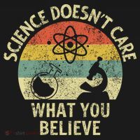 Teacher Scientific Science Doesnt Care What You Believe In Cute Gift Doggie Tank thumb 4