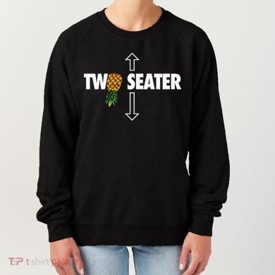 Two Seater Swinger Funny Upside Down Pineapple Swinger Women's Sweatshirt