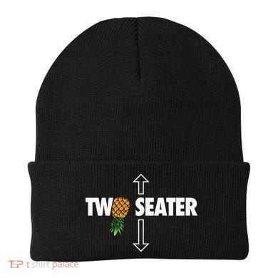 Two Seater Swinger Funny Upside Down Pineapple Swinger Beanie