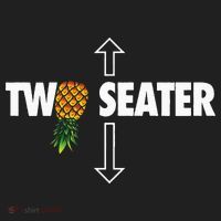 Two Seater Swinger Funny Upside Down Pineapple Swinger Beanie thumb 2