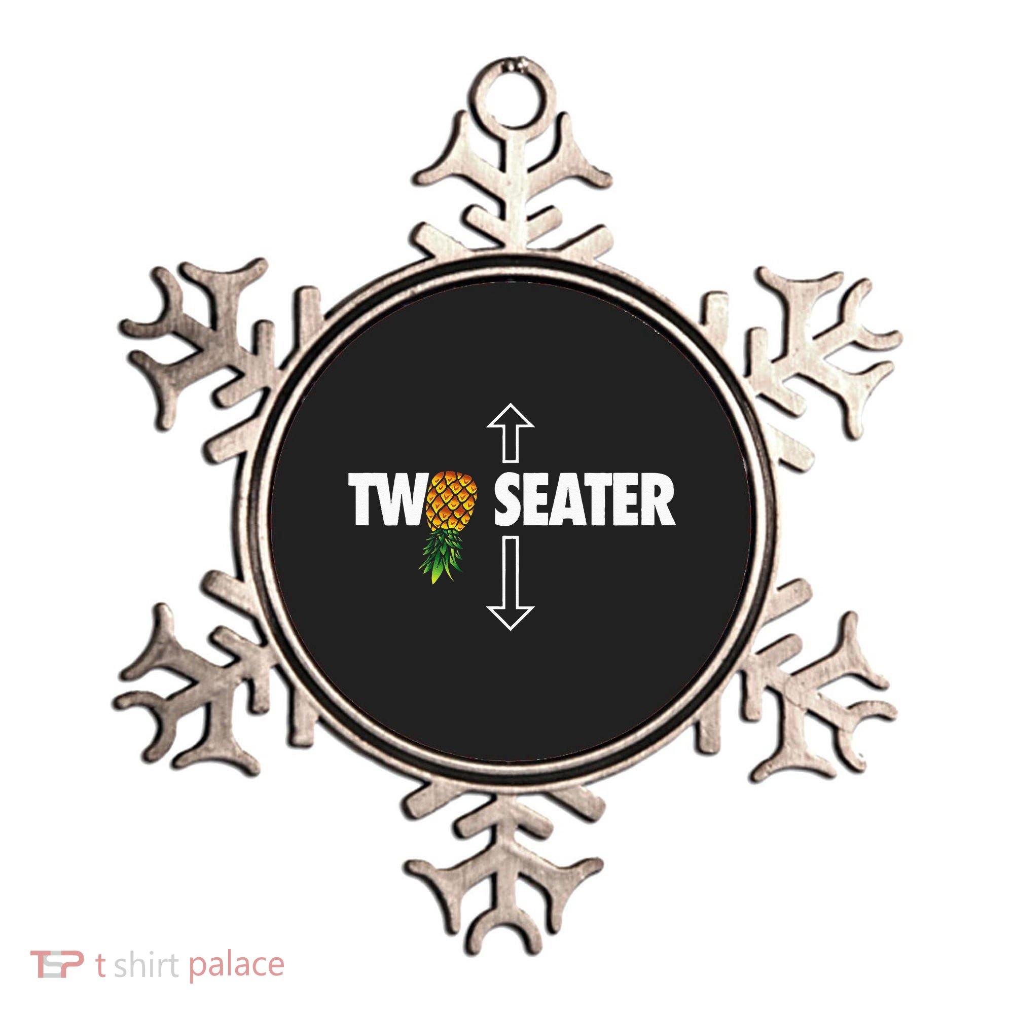 Two Seater Swinger Funny Upside Down Pineapple Swinger Ornament