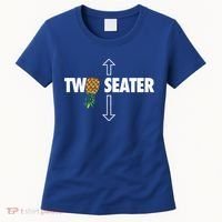 Two Seater Swinger Funny Upside Down Pineapple Swinger Women's T-Shirt thumb 0