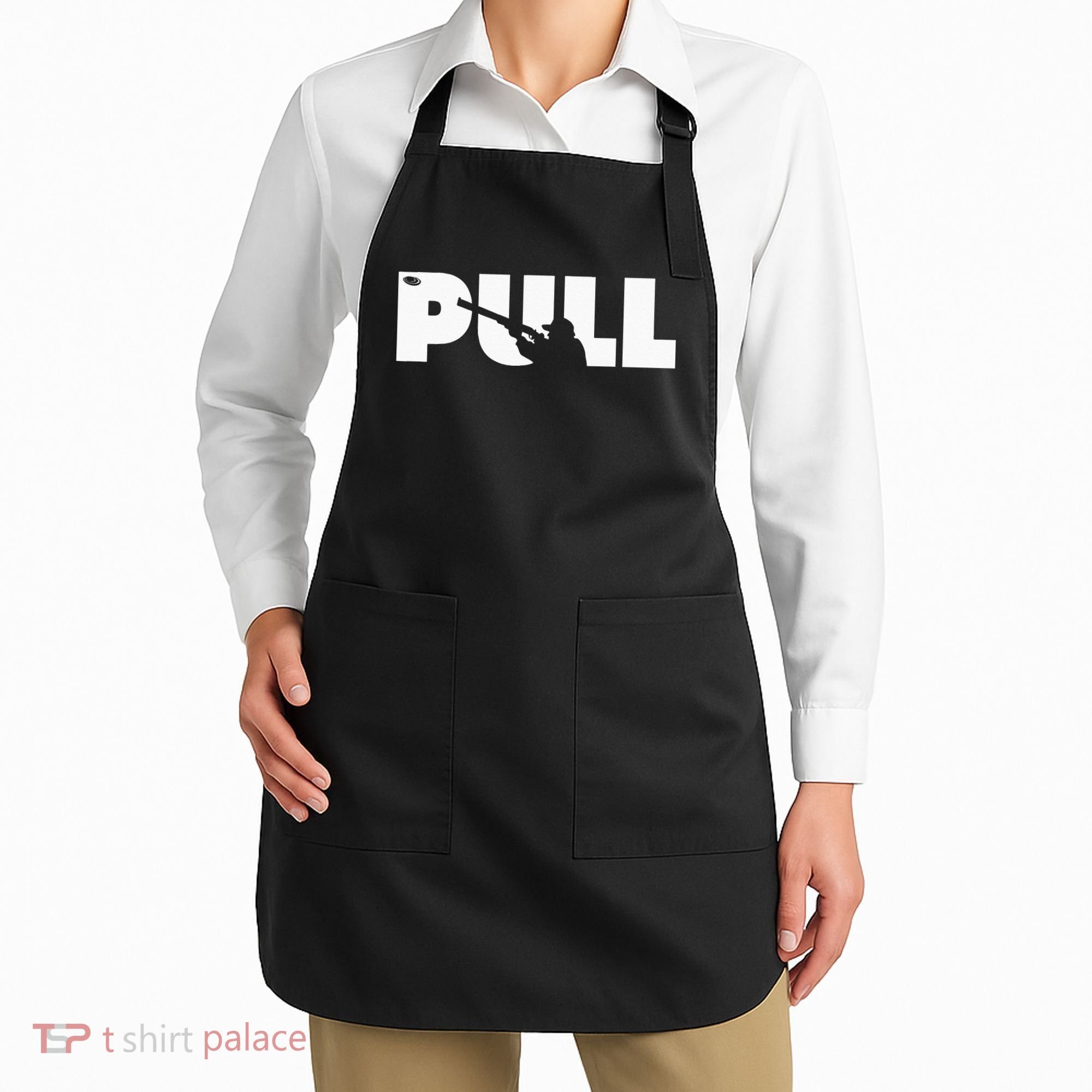 Trap Skeet Shooting Clay Pigeon Hunter Shotgun Apron
