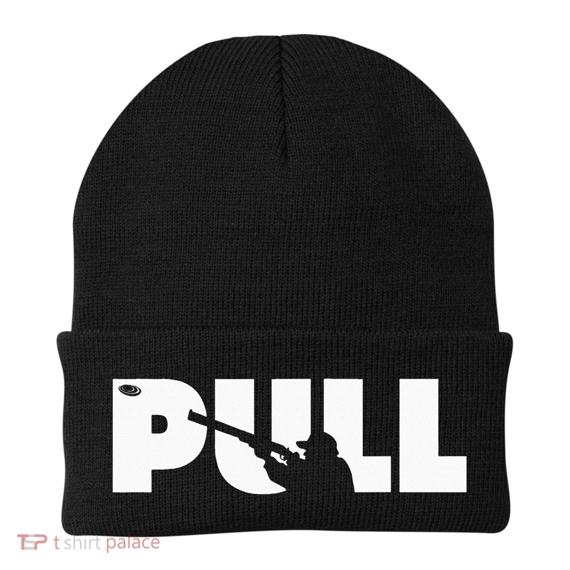 Trap Skeet Shooting Clay Pigeon Hunter Shotgun Beanie