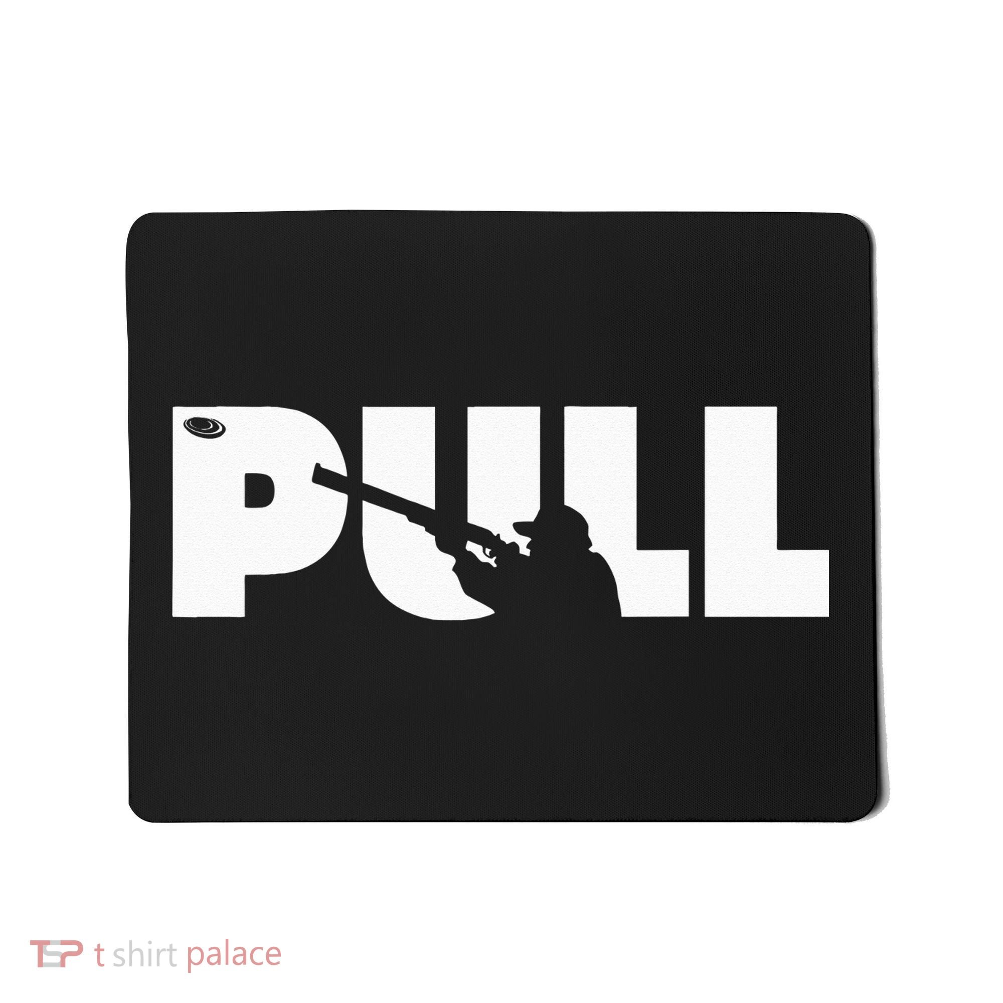 Trap Skeet Shooting Clay Pigeon Hunter Shotgun Mousepad