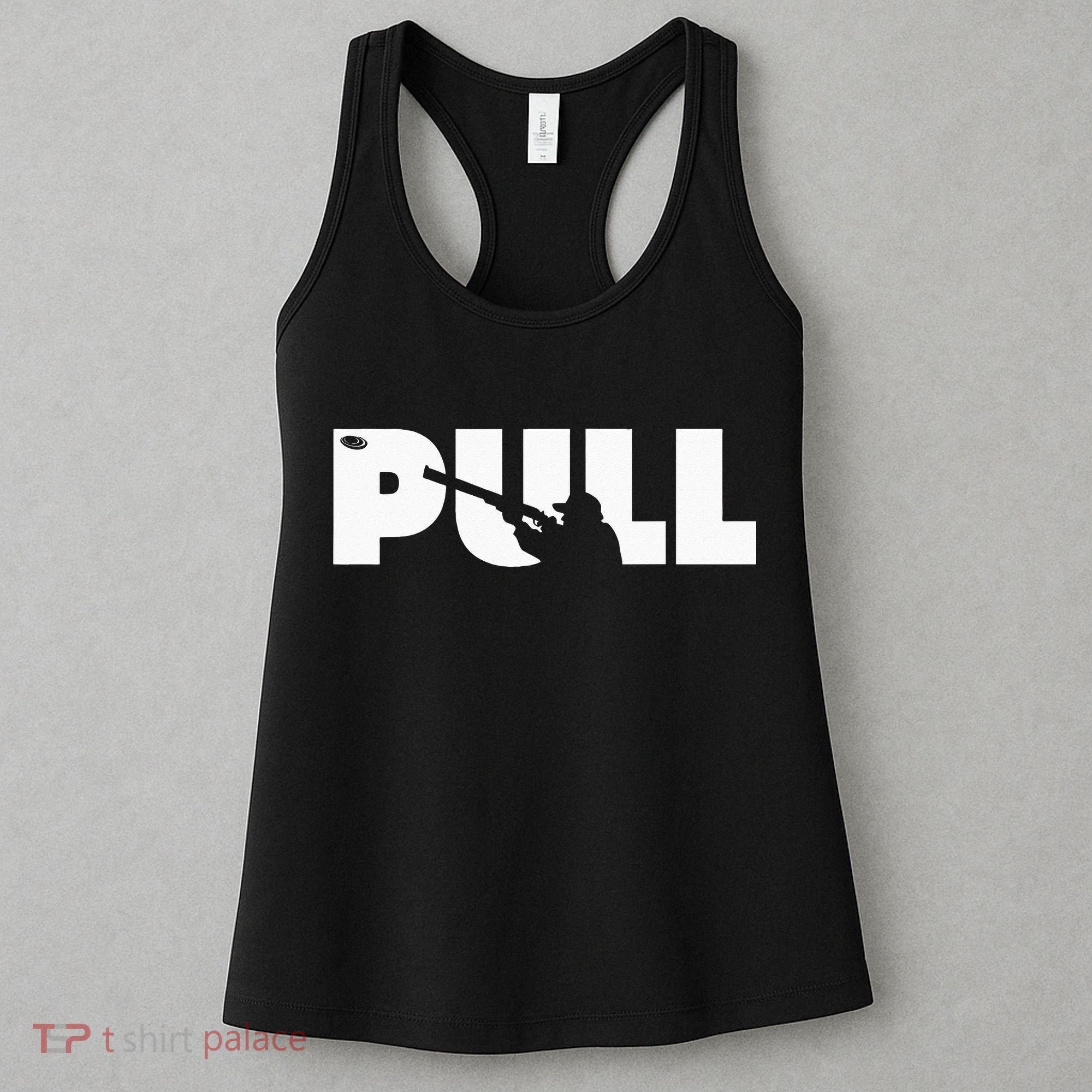 Trap Skeet Shooting Clay Pigeon Hunter Shotgun Women's Tank Top