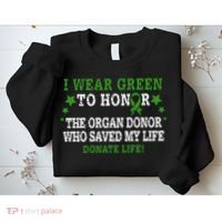 TRANSPLANT SURGERY SURVIVOR Sweatshirt thumb 2