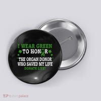 TRANSPLANT SURGERY SURVIVOR Button thumb 0
