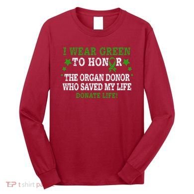 TRANSPLANT SURGERY SURVIVOR Long Sleeve Shirt