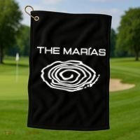 Themarias Submarine Swirl Golf Towel thumb 1