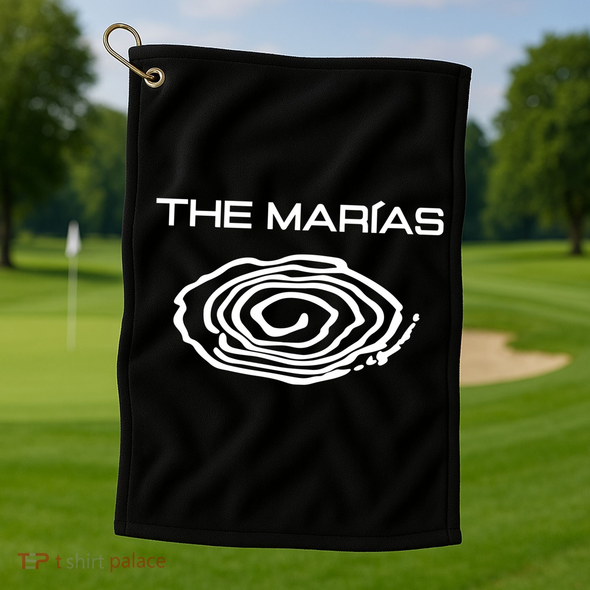 Themarias Submarine Swirl Golf Towel