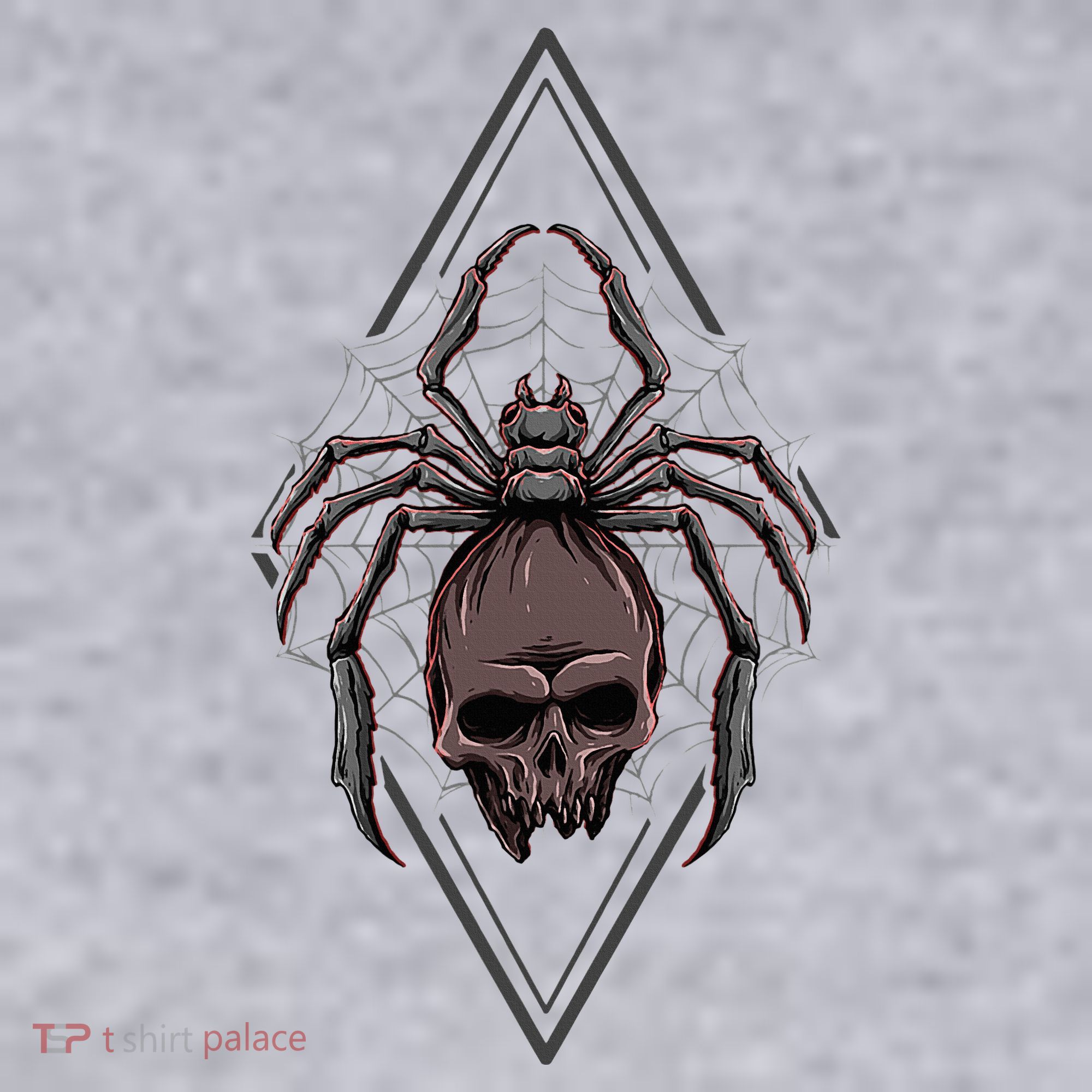 Tarantula Skull Spider Women's Sweatshirt