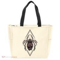 Tarantula Skull Spider Tote Bag thumb 0