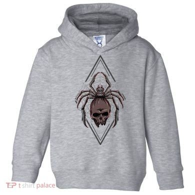 Tarantula Skull Spider Toddler Hoodie