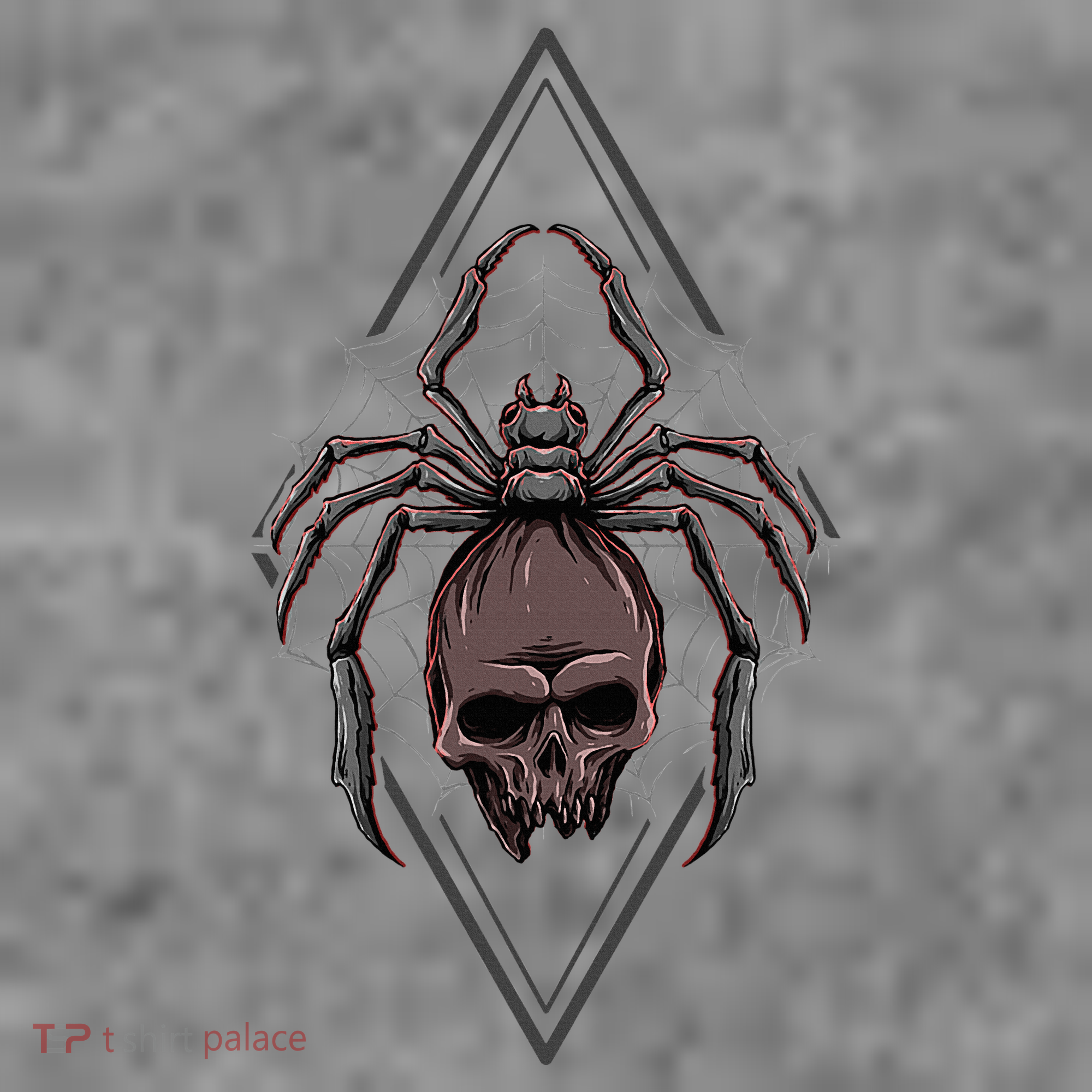 Tarantula Skull Spider Toddler Hoodie
