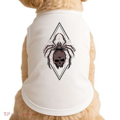 Tarantula Skull Spider Doggie Tank