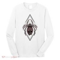Tarantula Skull Spider Long Sleeve Shirt thumb 0