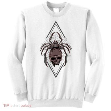 Tarantula Skull Spider Sweatshirt